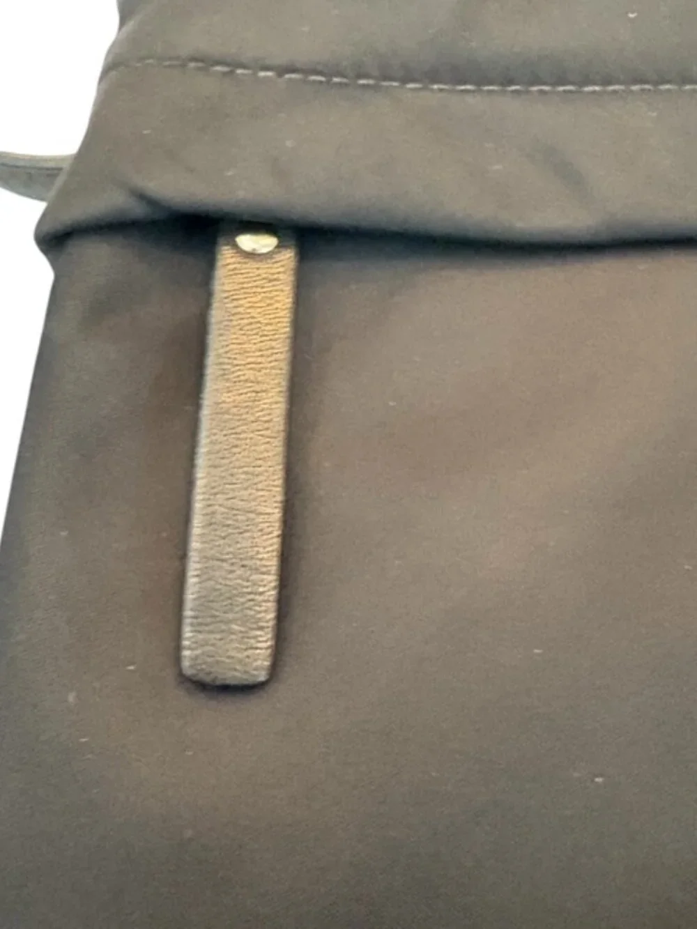 Kate Spade Women’s Crossbody Bag Black Medium Nylon Gold Hardware Lightweight